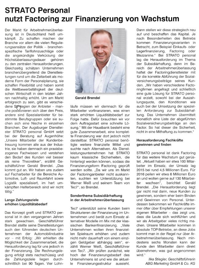 AIP Bericht über Strato