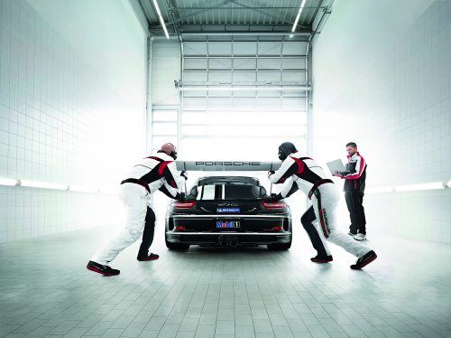 Porsche Boxenstopende