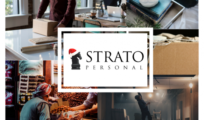 Weihnachtsstimmung bei Strato Personal