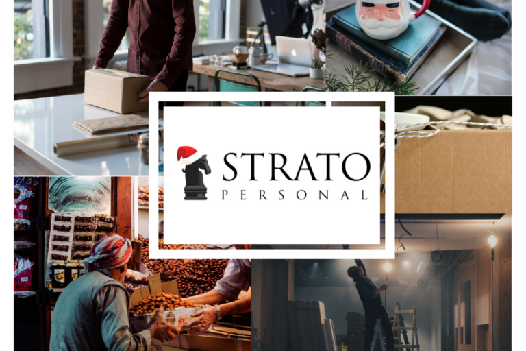 Weihnachtsstimmung bei Strato Personal